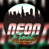 X8 Gaming - Neon Fruit Cityscape | best online