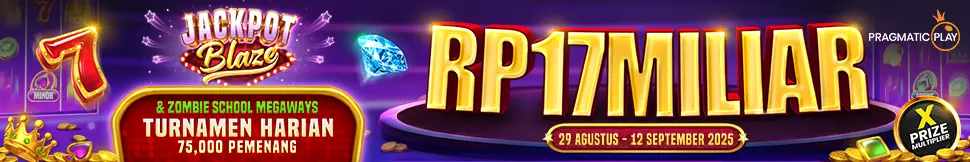Jackpot Blaze dan Zombie School Megaways Turnamen Harian